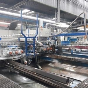 CANTEADORA BILATERAL PARA VIDRIO BENTELER